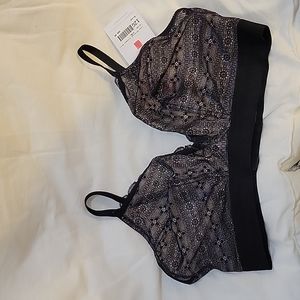 Panache Black Lace Bralette